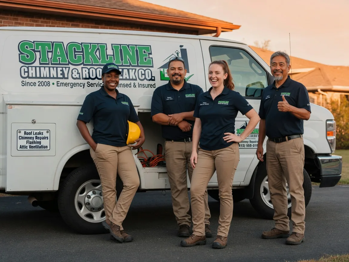 Chimney flashing repair company in Cushing, WI